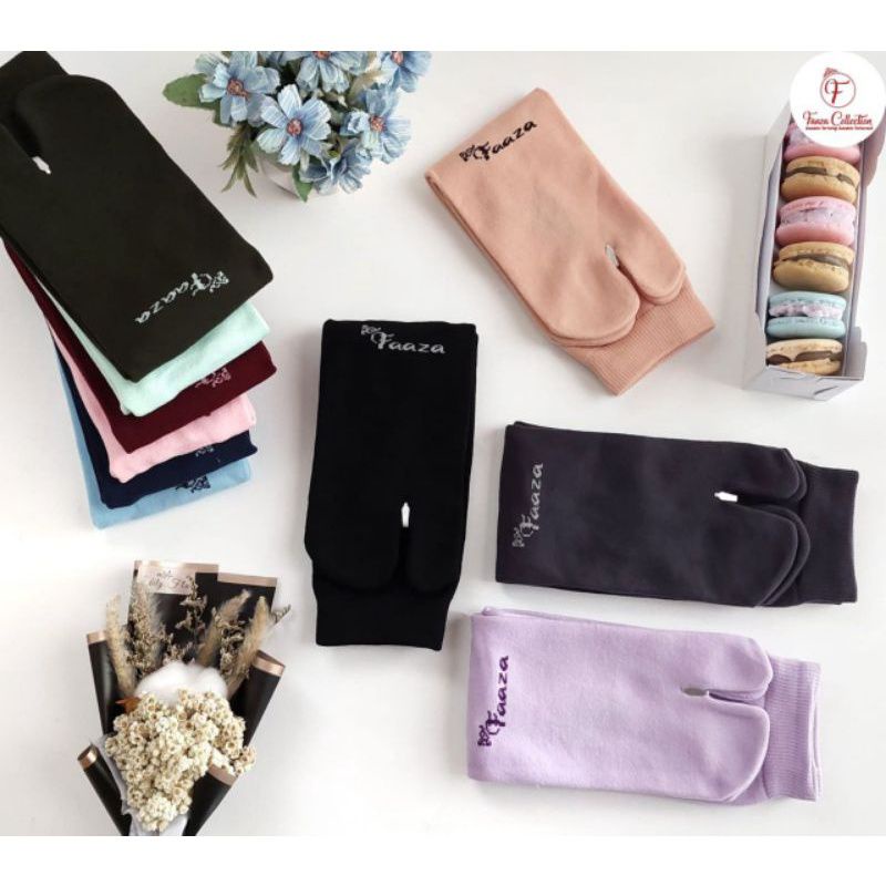 kaos kaki polos by faaza collection