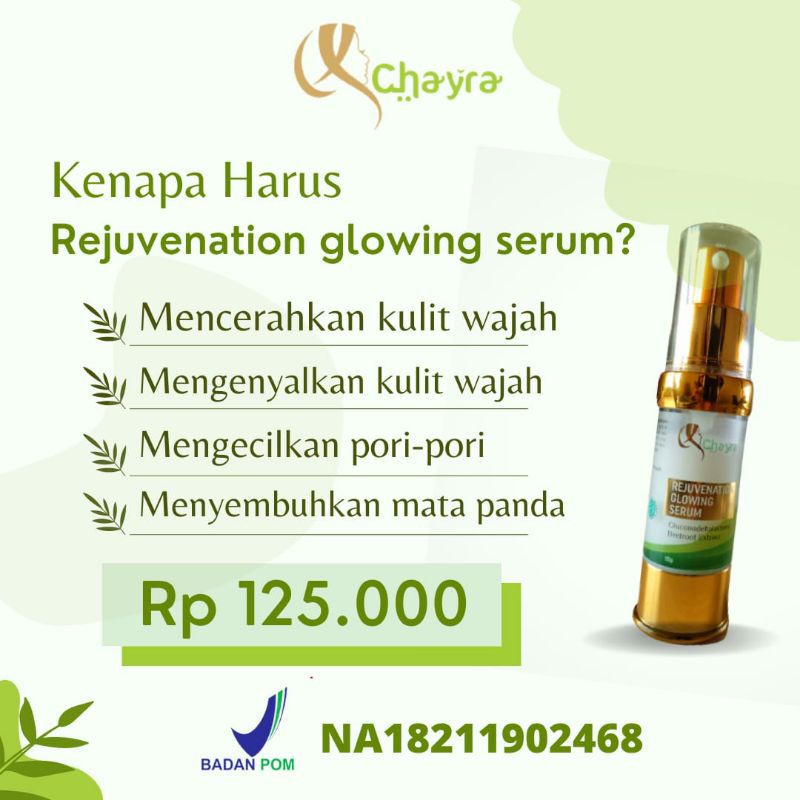 Serum Chayra Orlin Beauty Rejuvenation Glowing Serum Orlin Rejuvenation Glowing Serum by Orlin Beaut