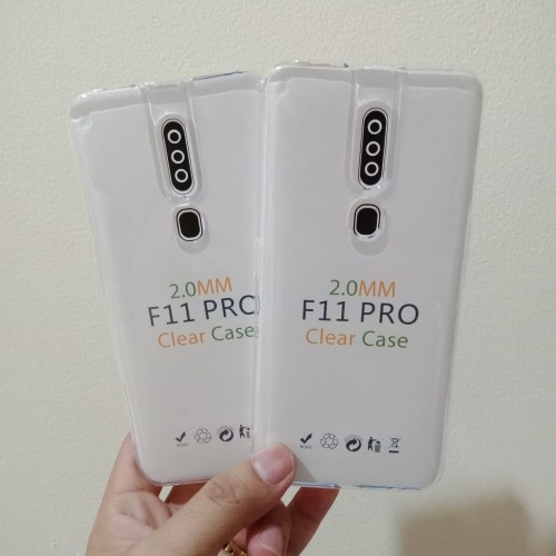 TEBAL!! Softcase SIMPLE Bening TPU OPPO FIND X3 Find X3 PRO F11 F11Pro F9 Pro F7 F5 F3 F3+ F1S Selfie Silicone Clear Heavy Case Soft Thick HD Casing Glossy Sekali Murah Tapi Bagus CAMERA Putih Transparant Transparent Kondom Karet Plastik Max