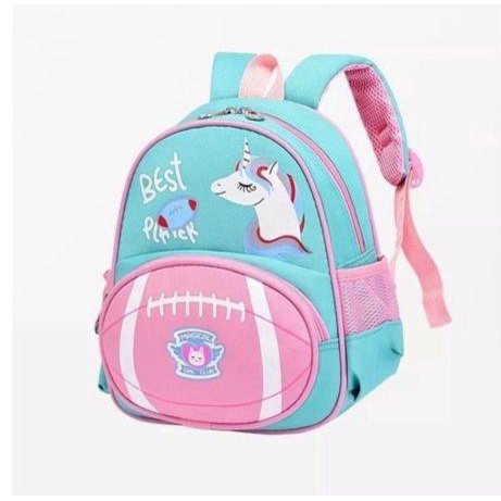 GGS Tas Ransel Anak Perempuan Paud Tk Sd Motif Unicorn ggs Dan Dinosaurus new 2023