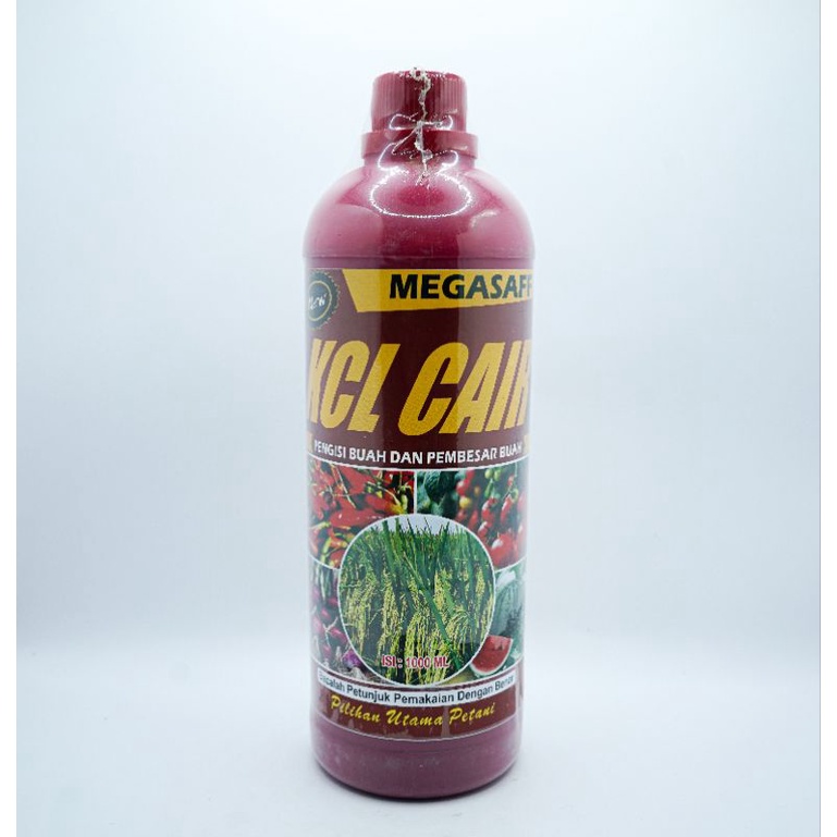 MEGASAFF KCL CAIR PENGISI BUAH DAN PEMBESAR BUAH 1 Liter