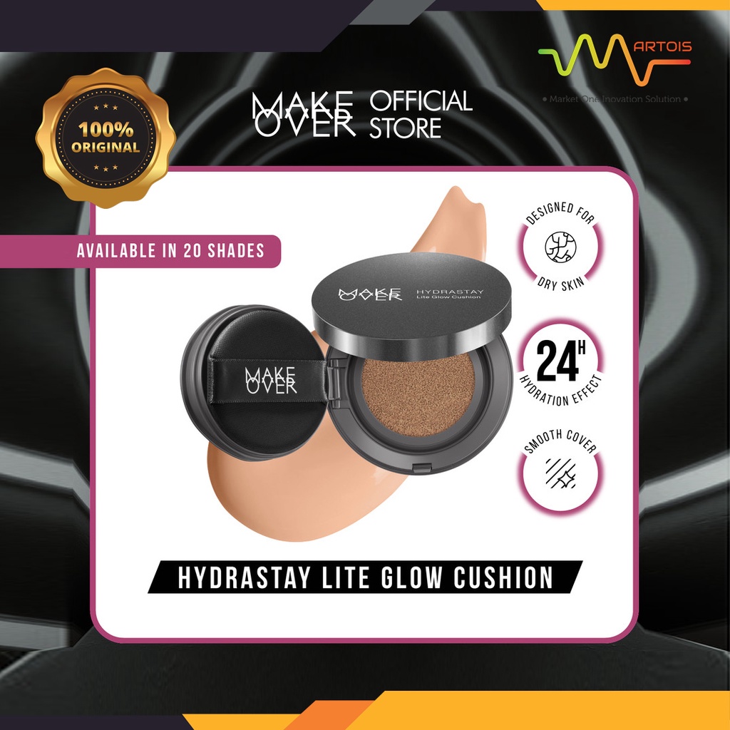 Make Over Hydrastay Lite Glow Cushion 15rg / Cushion for Dry Skin