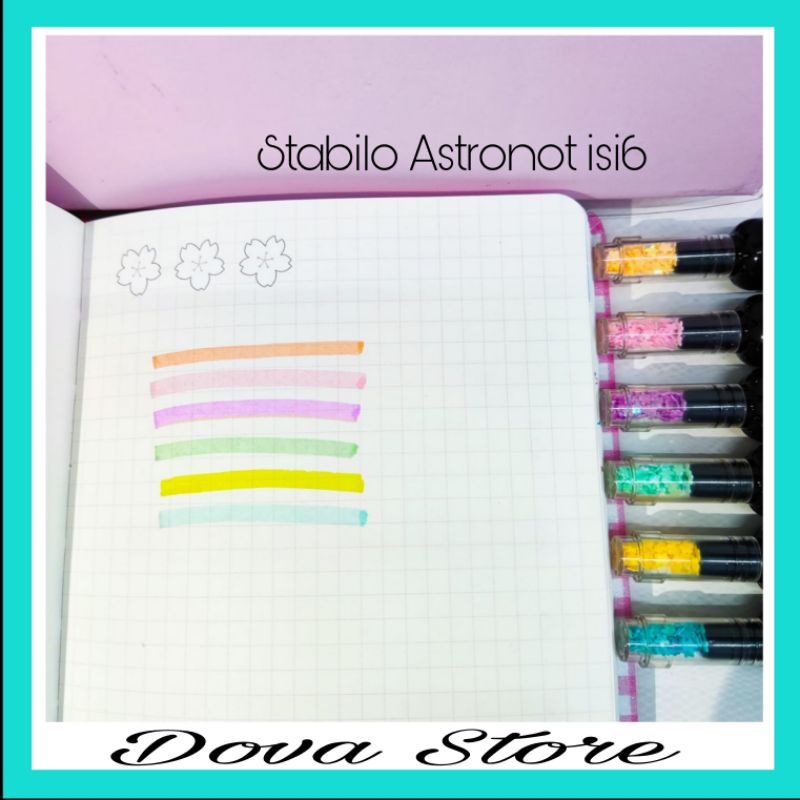 

Stabilo warna pastel stabilo astronot isi 6 motif lucu
