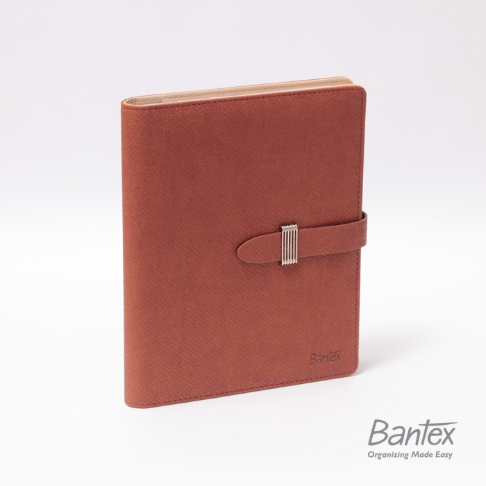 

Buku Agenda Planner Cover Kulit Cokelat Brown Leather Bantex #7491 03