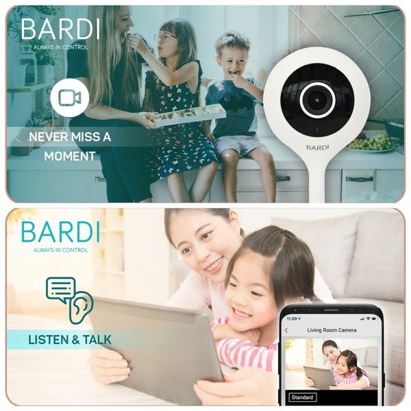 Bardi CCTV Pintar Wifi Smart Bardi IP Camera indoor 1080p HD Infrared IDR-IPC-STC Stay STC Audio 2 Arah