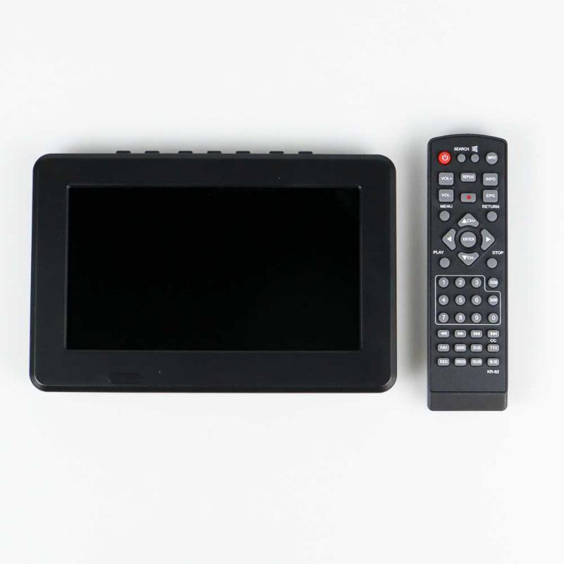 Taffware Portable TV Monitor 7 Inch DVB-T2 - D7 Mini Digital Televisi