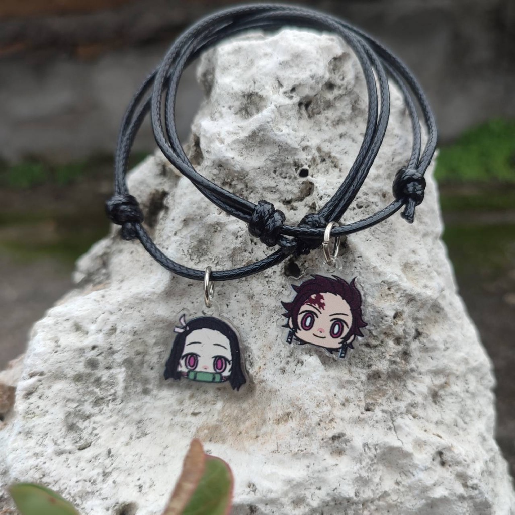 Gelang Anime - Bracelet Kimetsu no Yaiba (Demon Slayer) versi