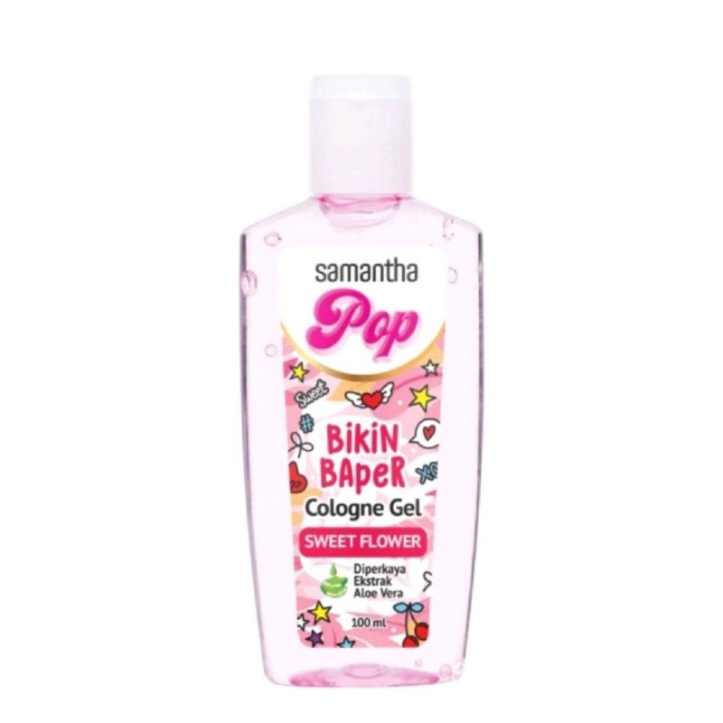 SAMANTHA POP COLLAGEN GEL PARFUM COLOGNE GEL ALOE VERA