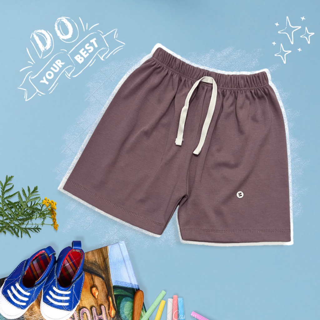 Celana Pendek Anak 0-3 tahun Tali Cotton Short Pants/ Celana Kolor Anak Laki-laki dan Perempuan - AMR211