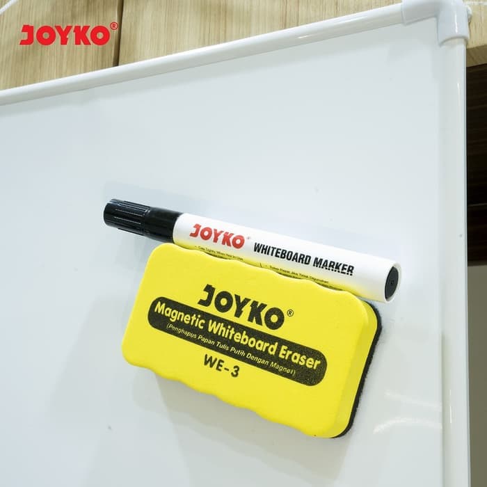 Whiteboard Eraser / Penghapus Papan Tulis Putih Joyko WE-3 Magnet