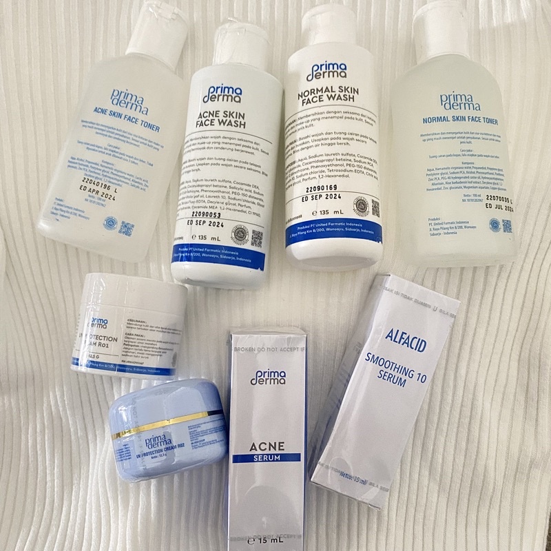 PRIMADERMA SATUAN SABUN TONER SERUM DAY CREAM PRIMADERMA|PRIMADERMA SATUAN|PRIMA DERMA ORIGINAL SATU