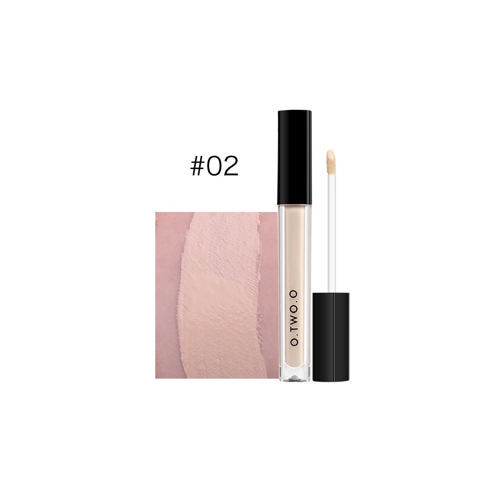 [100% ORIGINAL][READY]O.TWO.O Krim Concealer Cair Liquid 4 Warna 6048 Tahan 24 Jam /anti air/moisturizing/total cover