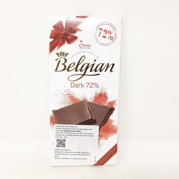 

[0YN42] BELGIAN DARK 72% 100GR COKELAT COKLAT IMPOR IMPORT 62