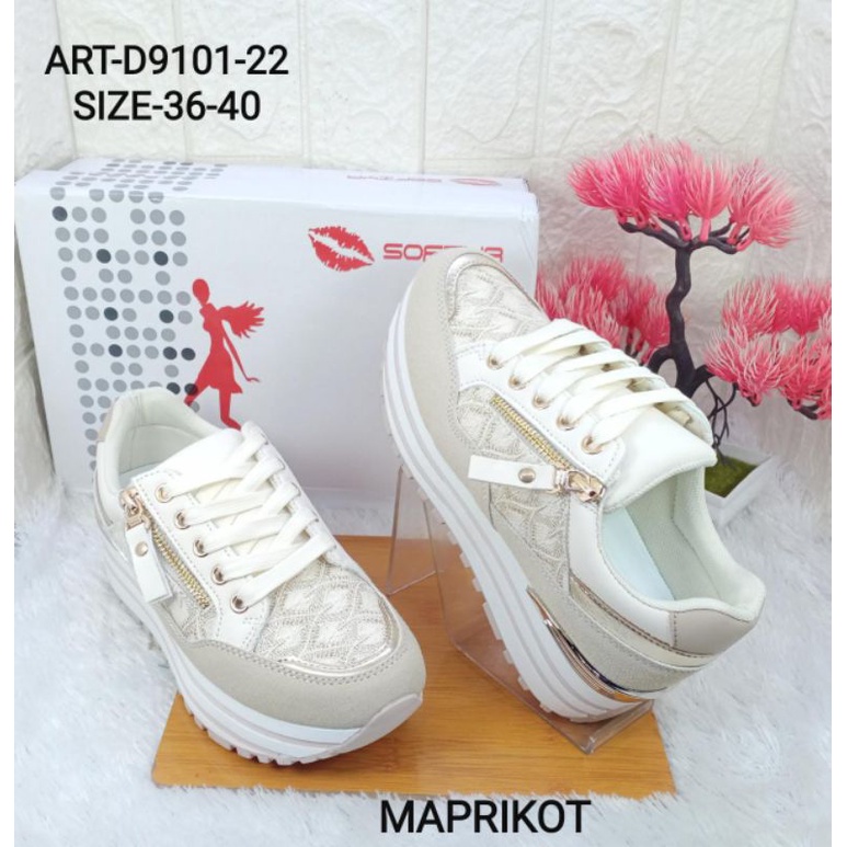 SEPATU SNEAKER IMPORT WANITA SOFIYA 9101-22