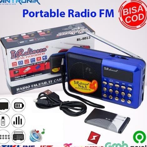 Speaker Radio Portable / Radio Mini Senter Mitsuyama MS-4022 RL-4013