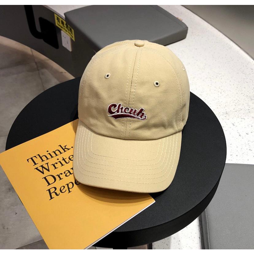 Best Seller - Topi Unisex Cap Hat Cotton Material Bordir Brooklyn Baseball / Baseball Cap Korea Trendy - COD-Chcuh Beige