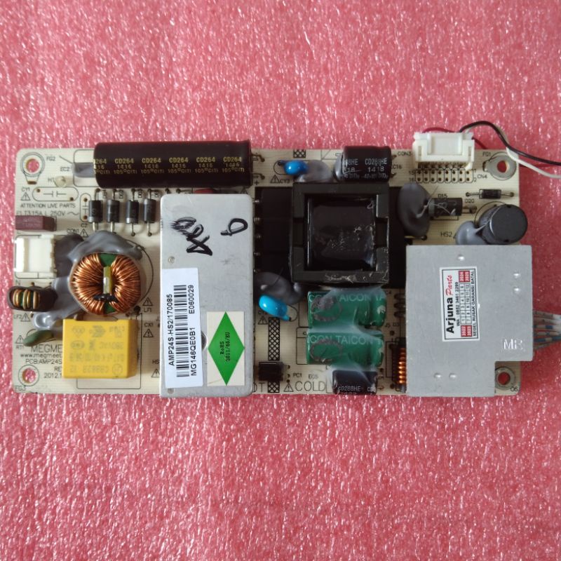 PSU POLYTRON PLD 24D553 POWER SUPPLAY TV LED POLYTRON 24D553