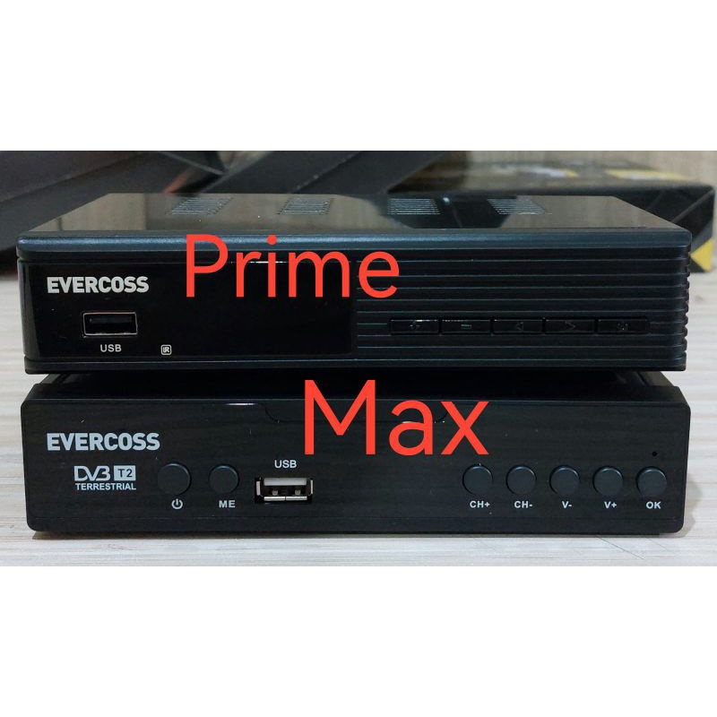 Evercoss Stb Max dan Prime Digital Tv Receiver Full HD Set Top Box