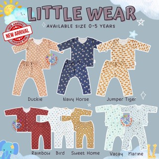 Little Palmerhaus 0-5 Tahun Setelan Piyama Panjang Little Wear Long Sleeve CBKS SO