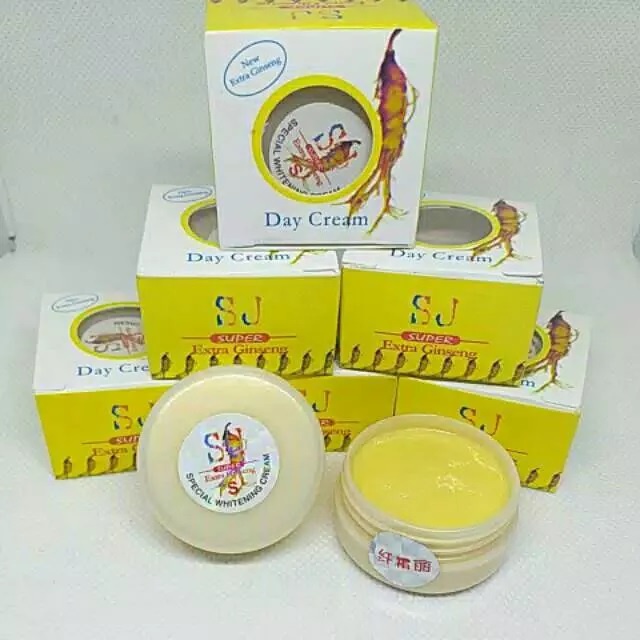 [ 6 PCS ] Cream siang SJ Sinjung Extra Ginseng Original - KRIM SIANG SJ GINSENG