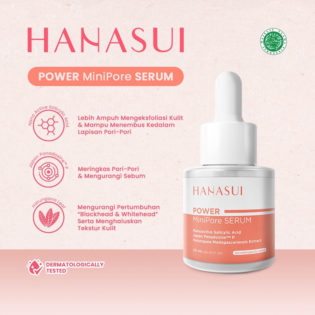 Paket Hanasui Power Serum/Serum wajah/Hanasui