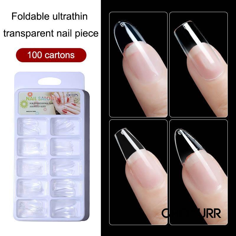 【COD】100Pcs Cetakan Polygel / Cetakan Nail Tip Polygel / Kuku Cetakan Polygel-CH