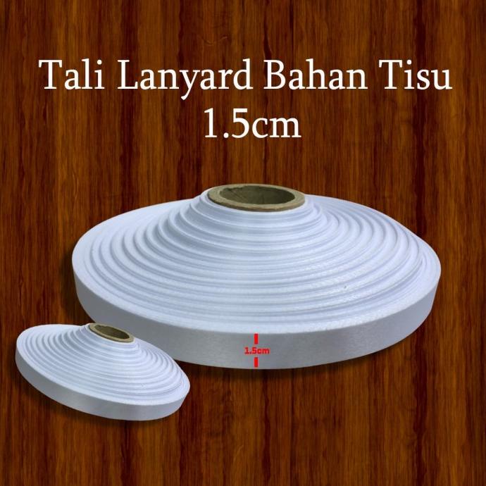 

PROMO Tali Lanyard ID card Bahan Tissue 1.5 cm