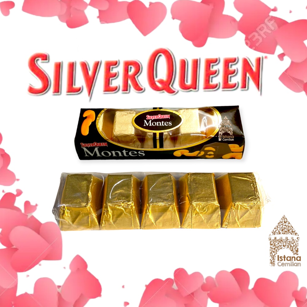 

Silver Queen Montes Chocolate With Nut 50 Gram Silverqueen. Cokelat Valetine