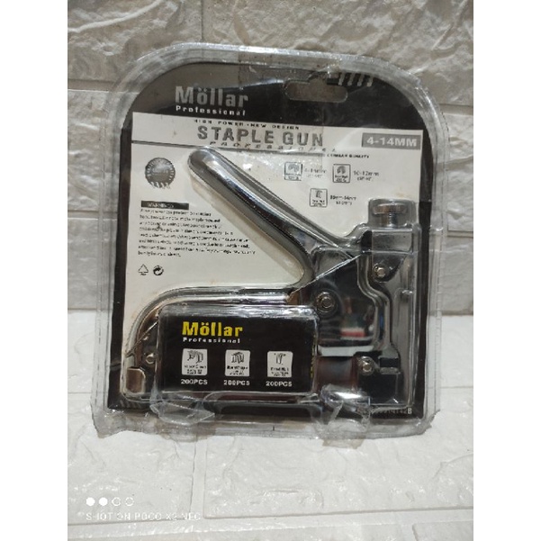 Jual Staple Gun Mollar Way Tacker Staples Jok Tembak Shopee Indonesia