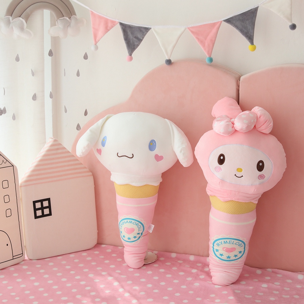 MAINAN BONEKA CINNAMOROLL MELODY KUROMI SANRIO ES KRIM ICE CREAM LUCU