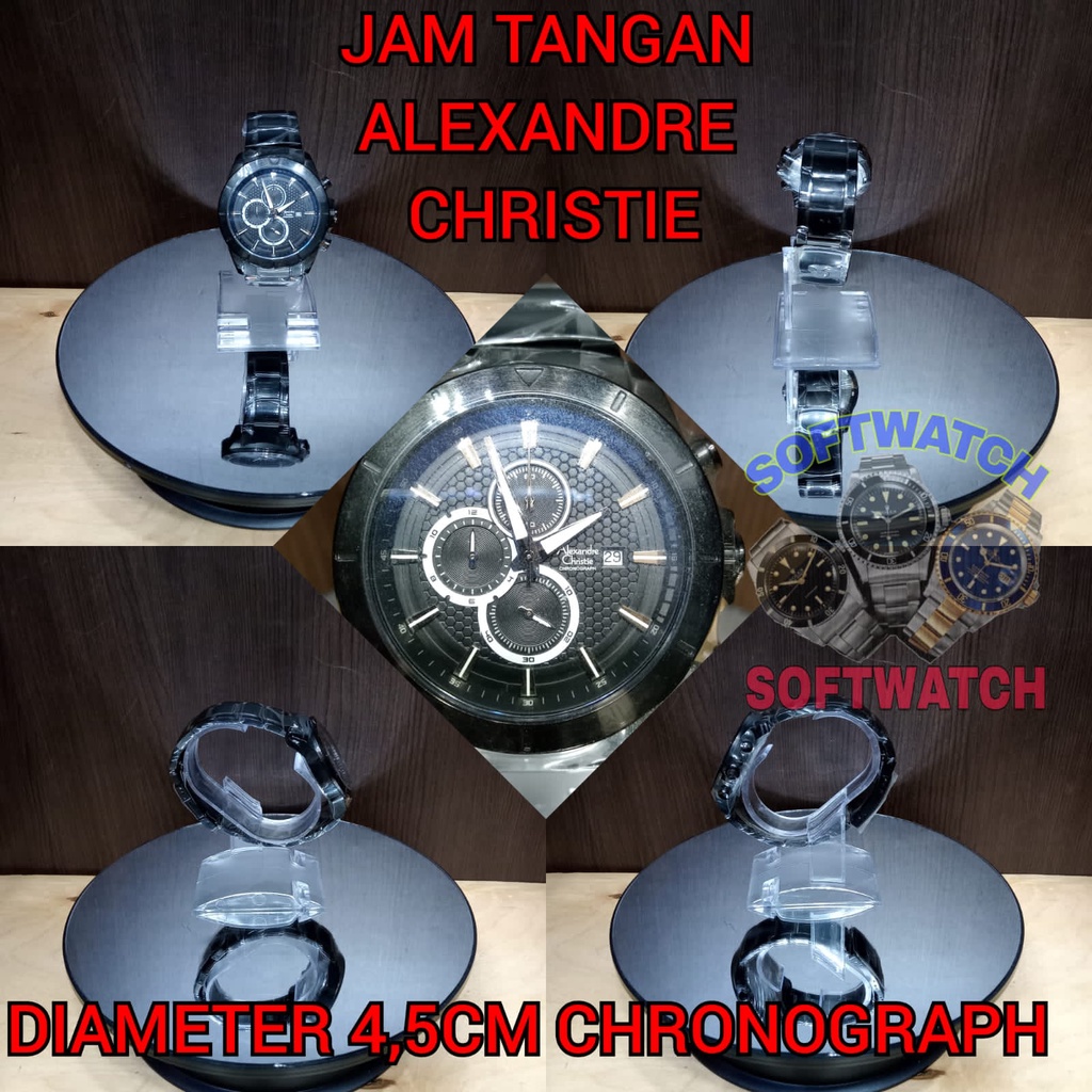 JAM TANGAN ARLOJI ALEXANDRE CHRISTIE ASLI 100% ORIGINAL PRIA