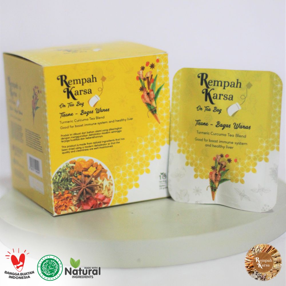 

Tisane Celup / Tea Bag in Box 10's Bagas Waras