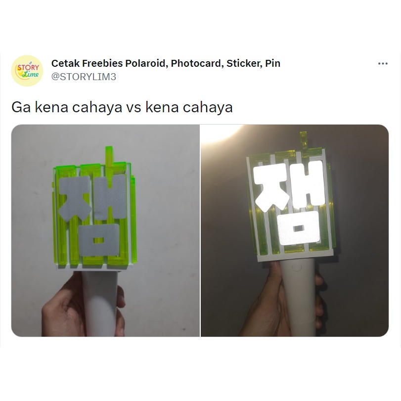 &lt;SET HANGUL + NAME&gt; Sticker Deco Reflective Lighstick NCT NEOBONG Ver-1 Hangul Initial dan Name Kpop Decal NCT 127, DREAM By. STORY.LIME