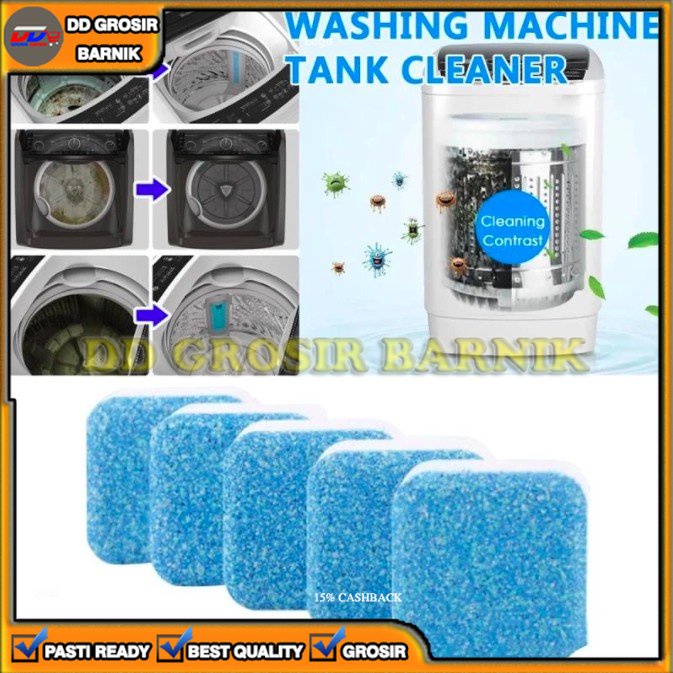 [DGB] DEEP CLEAN TABLET PEMBERSIH TABUNG MESIN CUCI WASHING