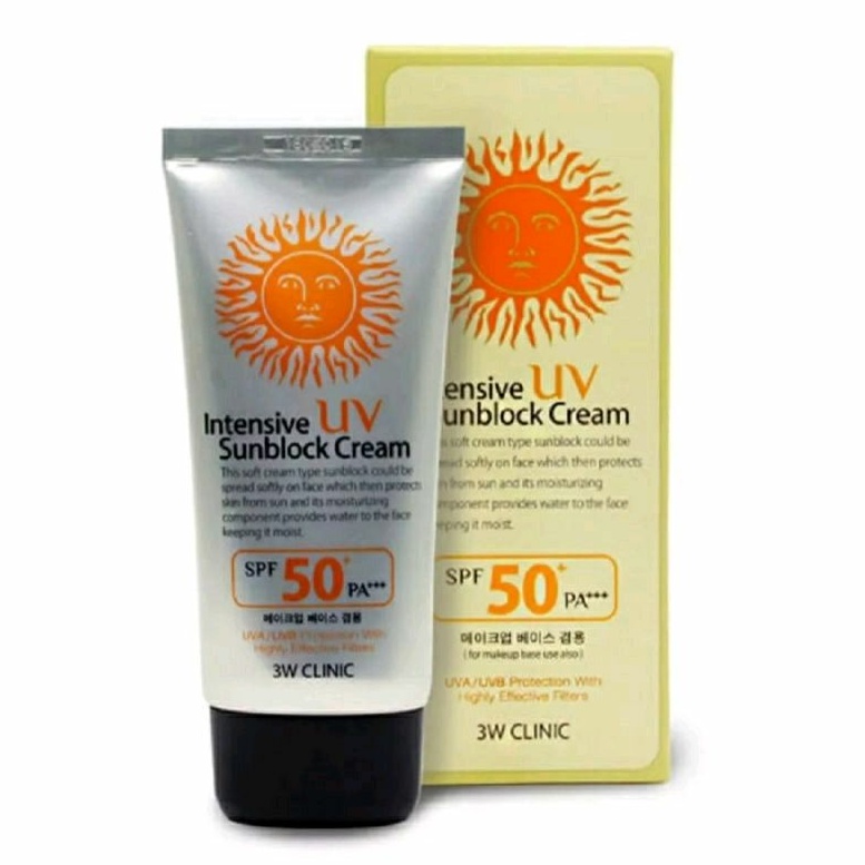 [NEW] 3W CLINIC SUNBLOCK / SUNSCREEN CREAM 70ml