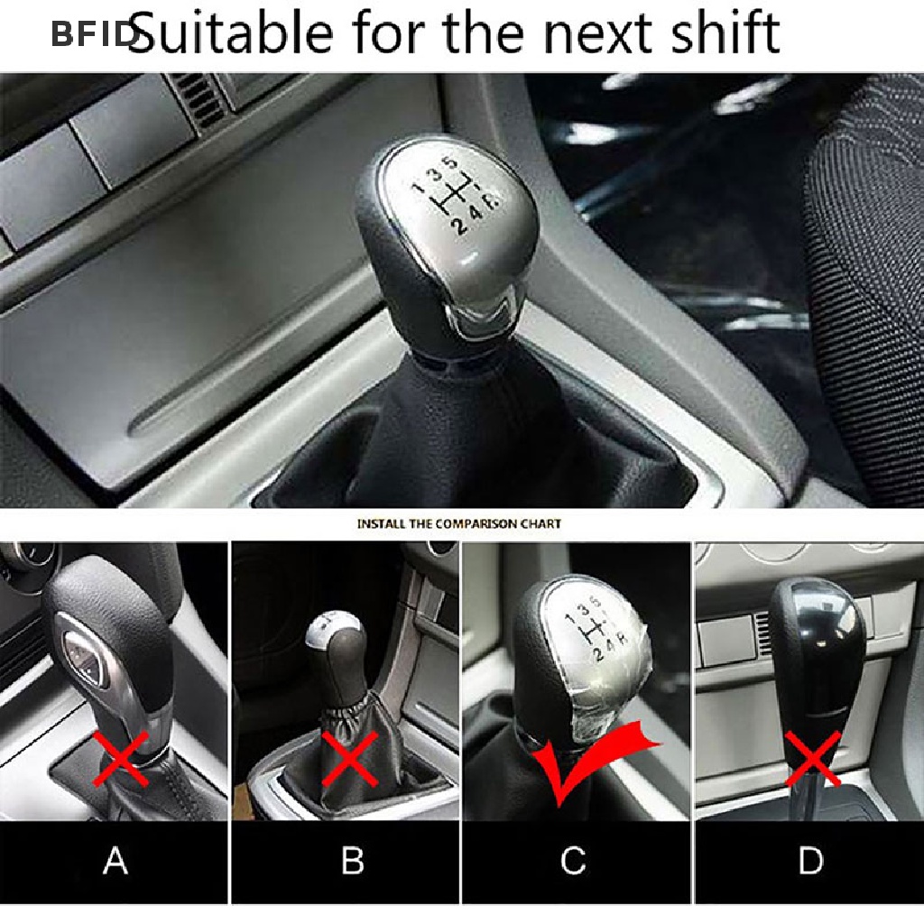 [BFID] Silikon Penutup Knob Pemindah Kepala Gigi Mobil Gear Shift Non Slip Grip Handle Case [ID]