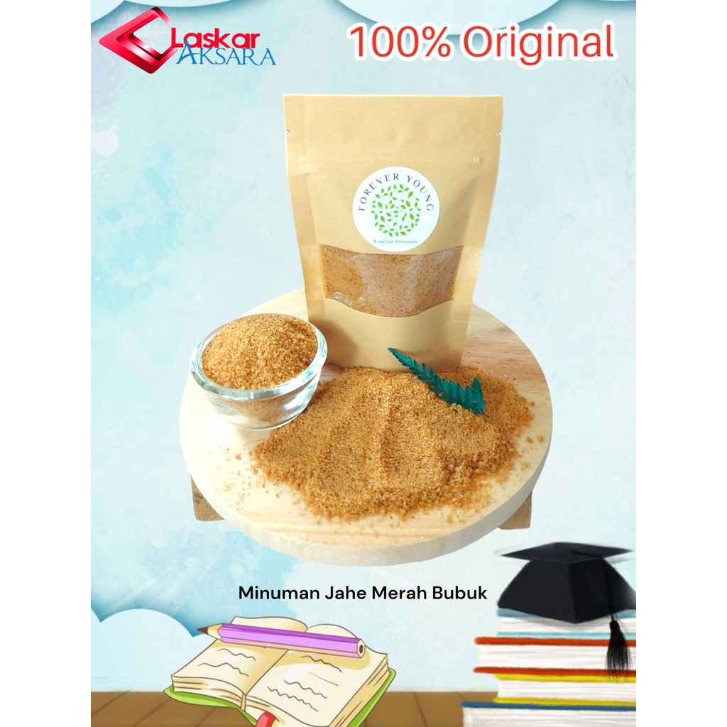 Herbal Jahe Merah Bubuk Minuman Jahe Merah Bubuk Gula Aren Madu Habbatussauda Ginseng / Premium