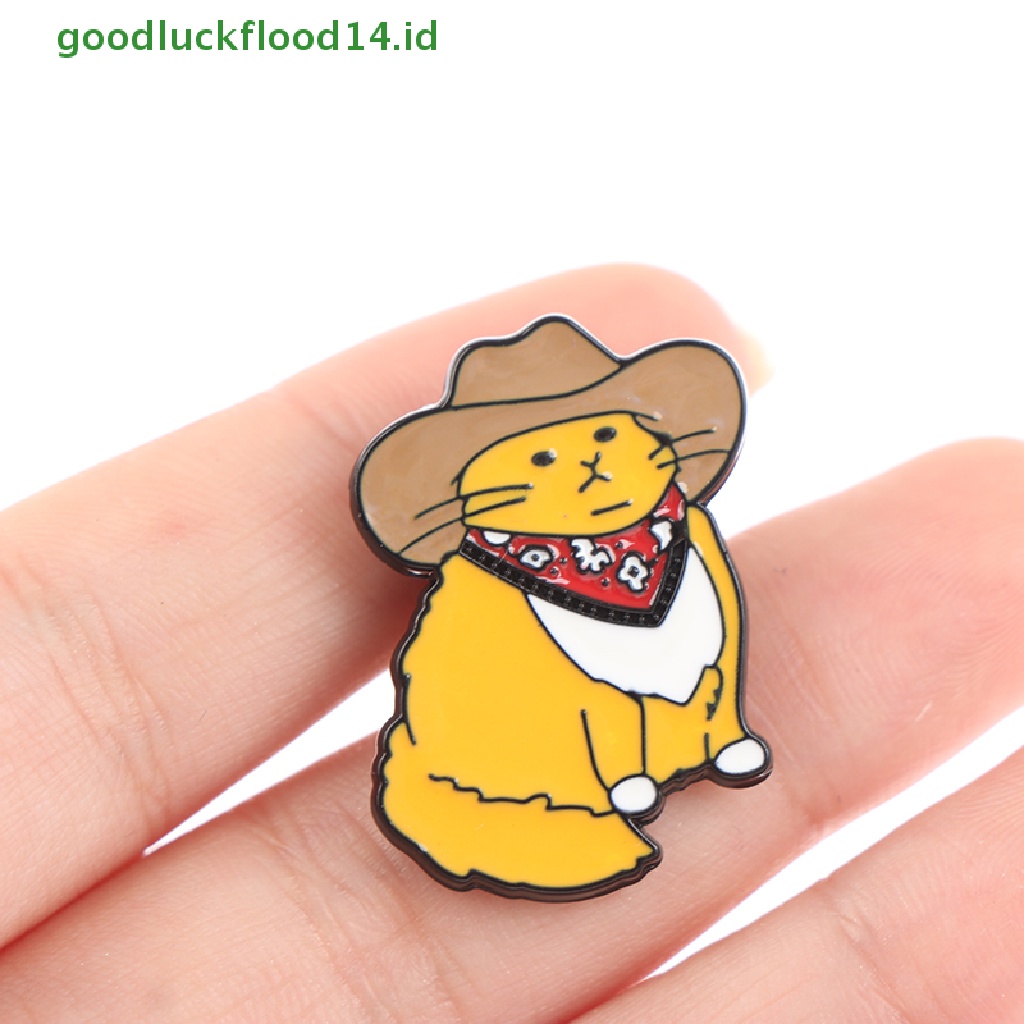 [GOOGFOUR] 4pcs Set Pin Enamel Lucu Untuk Jaket Ransel Kemeja Lapel Badges Pins [TOP]