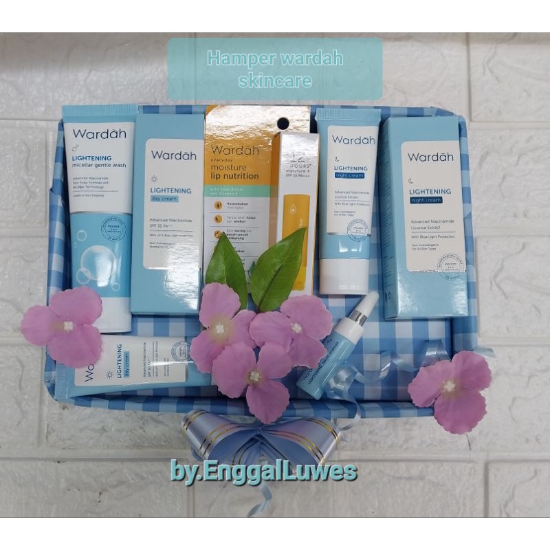 (BISA COD) HAMPERS WARDAH / HAMPERS KADO WARDAH / HAMPERS VALENTINE / PAKET WISUDA WARDAH/PAKET LIGH