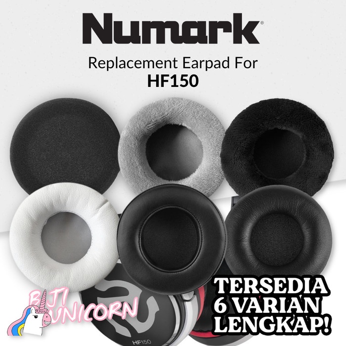 Earpad Earcup Ear Cushion Numark HF150 HF 150 Pad Busa Foam Bantalan