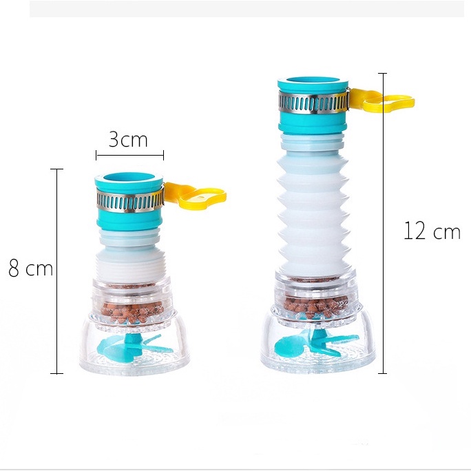 ⭐️𝐈𝐇𝐒 𝟓𝟕𝟑 𝐋𝐚𝐦𝐩𝐮𝐧𝐠⭐️Saringan Air Kran Sambungan Keran Air Water Filter Generasi Ke Empat Ada Klem