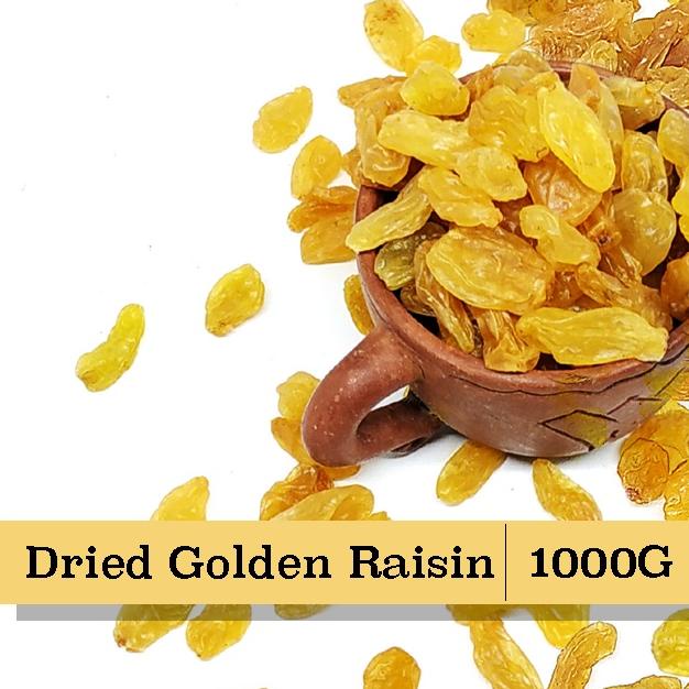 

➦ Granola Addict - Dried Golden Raisin / Kismis Kuning 1000G ❂