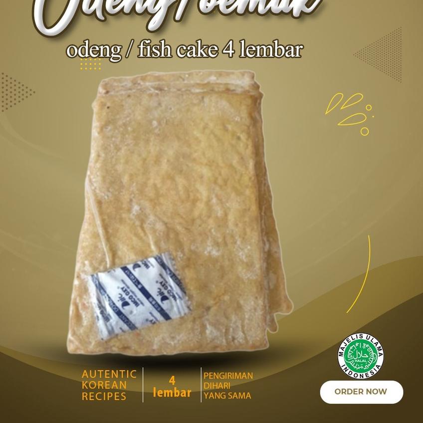 

Limited | KI3 | Odeng Eomuk 4Lembar 200Gr Tanpa Saus