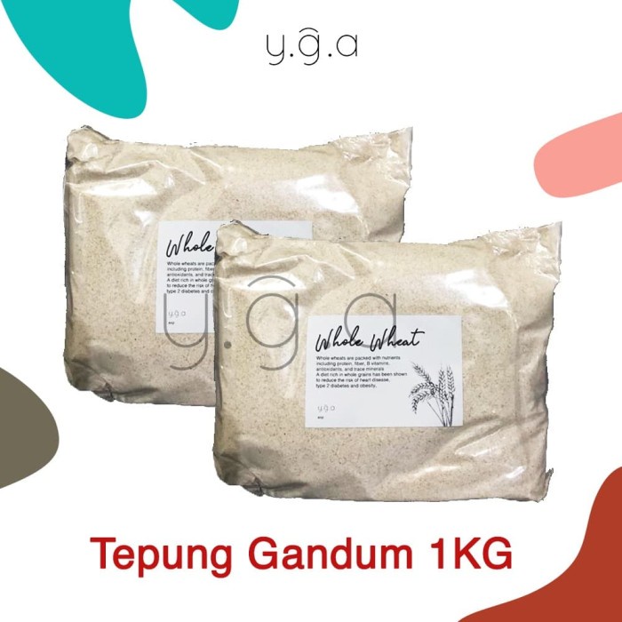 

Tepung Gandum Whole Wheat Flour 1KG