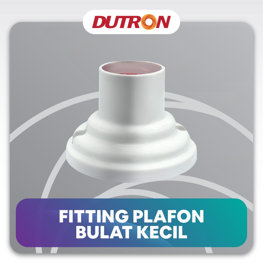 Fitting Lampu Plafon Bulat Fiting Lampu Plafon Rumah Minimalis Murah SNI E27 DUTRON