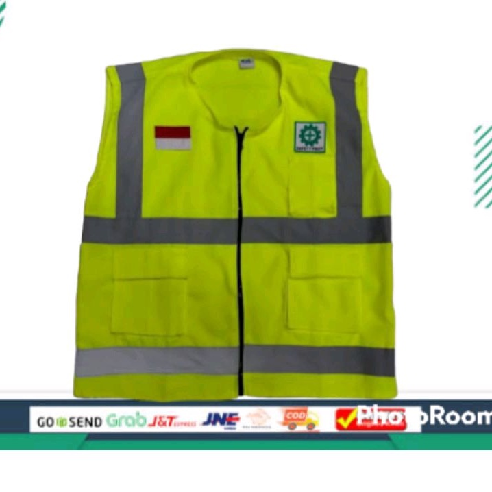 Rompi Safety / Rompi Safety Bahan Drill / Rompi Safety Proyek