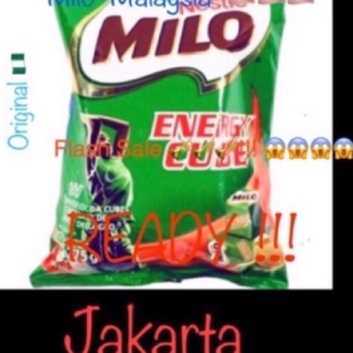 

TERLARIS Milo cube / milo cube 100 / milo cubes energy original Nigeria Malaysia /Milo cube isi 100 serbuuu !