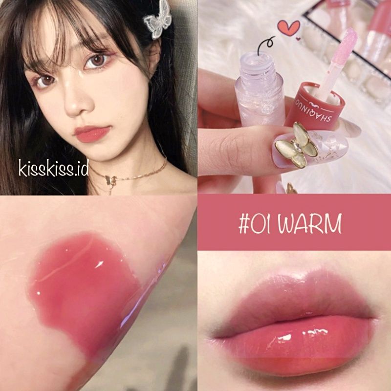 Lip Gloss Changing Colors Pelembab Bibir Lip Balm Berubah Warna Shaqinuo XX022