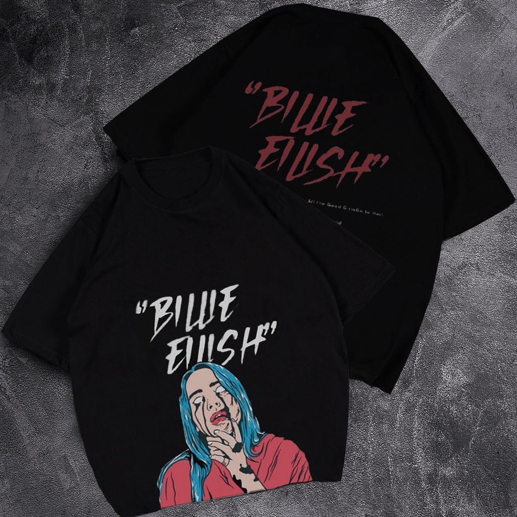KAOS OVERSIZE / OVERSIZE T-SHIRT "Billie Eilish"