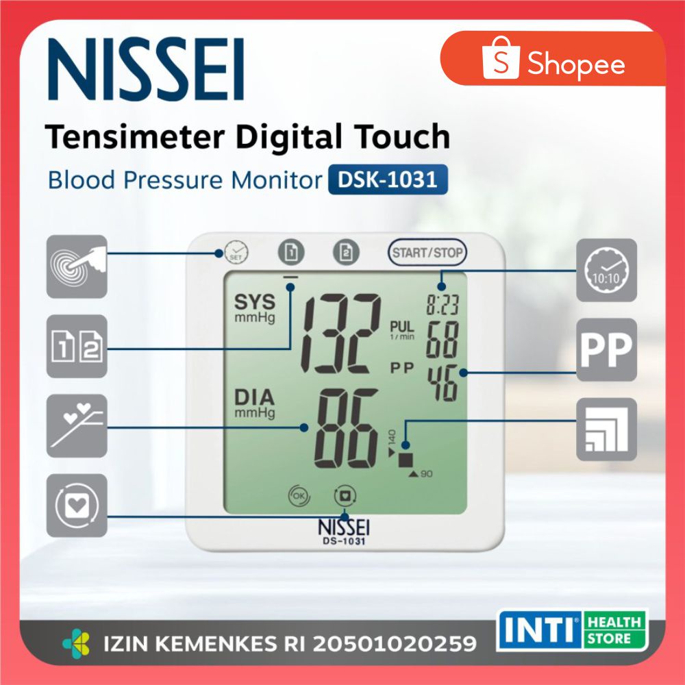 Nissei | Tensimeter Digital Nissei DSK 1031 | Blood Pressure Monitor